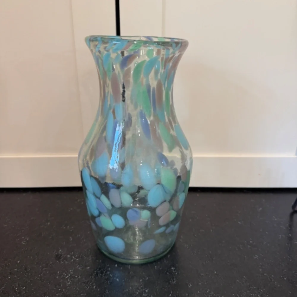 NWT Anthropologie Flor  Glass Pitcher